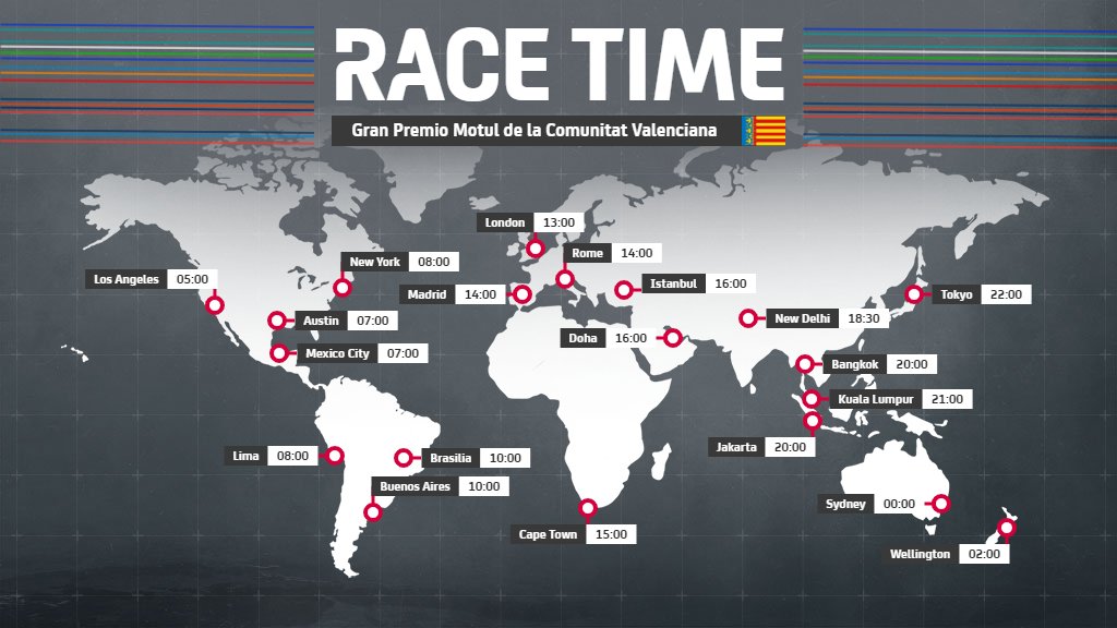 Will Joanmirofficial Be Crowned Motogp World Champion Tomorrow Check Out The Race Time For Your Location And Motors Addict