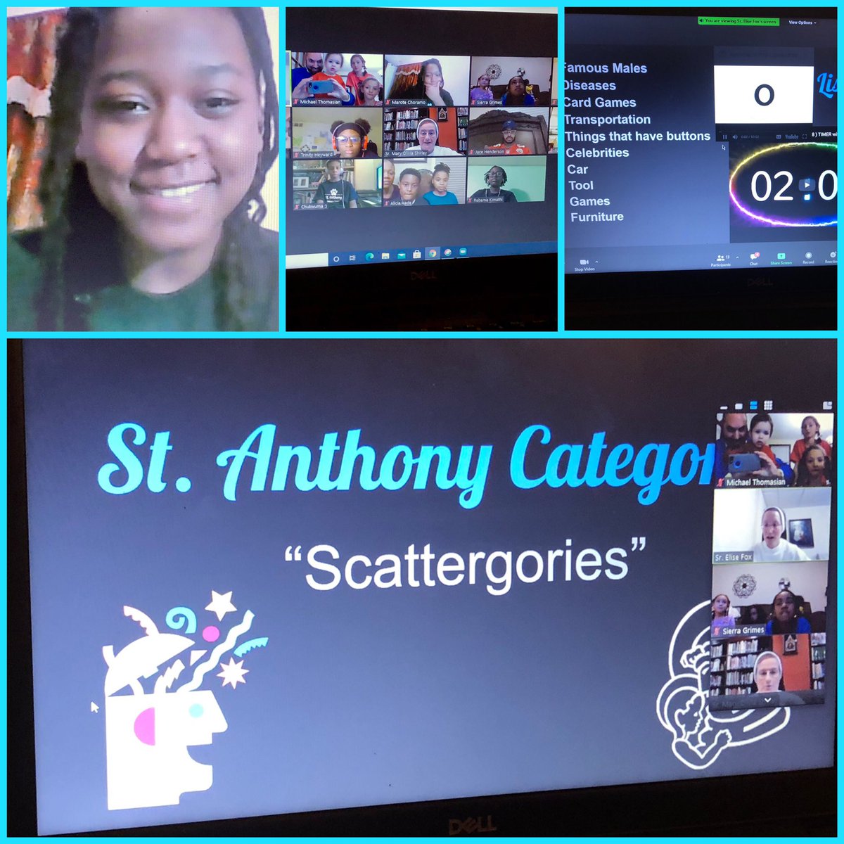 STA_Brookland's tweet photo. Scattergories was a great #STAFamily fun event. Thank you to Sr. Elise, our LEAD Team, and all participants!
#STAFun #CCAFamily #TGIF https://t.co/2iyF9Yydy9