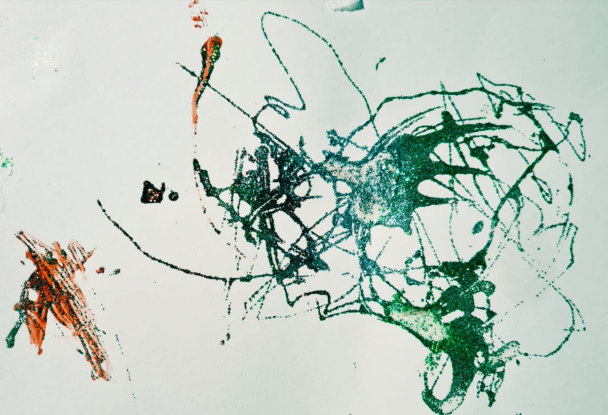 Happy Diwali! To celebrate the festival of lights we wanted to share these sparkly fireworks courtesy of Angus, one of our resident artists (aged two and a half)#Diwali #Diwali2020 #FestivalofLights