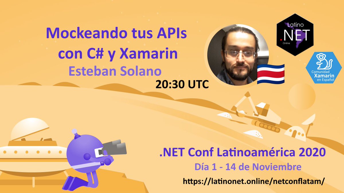 darkicebeam's tweet image. Parte 2 de la agenda del día 

#dotnetconflatam #dotnetconf