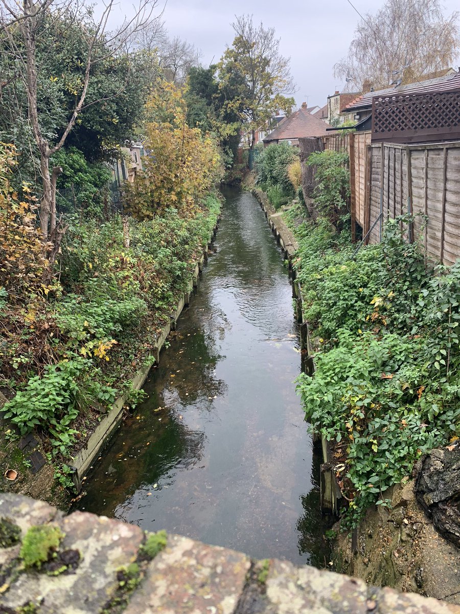 The charmingly named Brook Cottage - which does indeed back onto the  #BeverleyBrook...