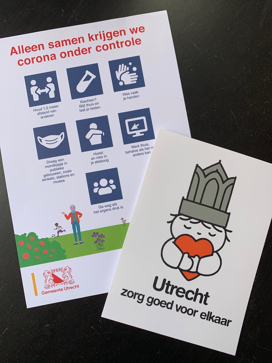 Mooie boodschap van de <a href="/GemeenteUtrecht/">Gemeente Utrecht</a>! #daardoenwehetvoor