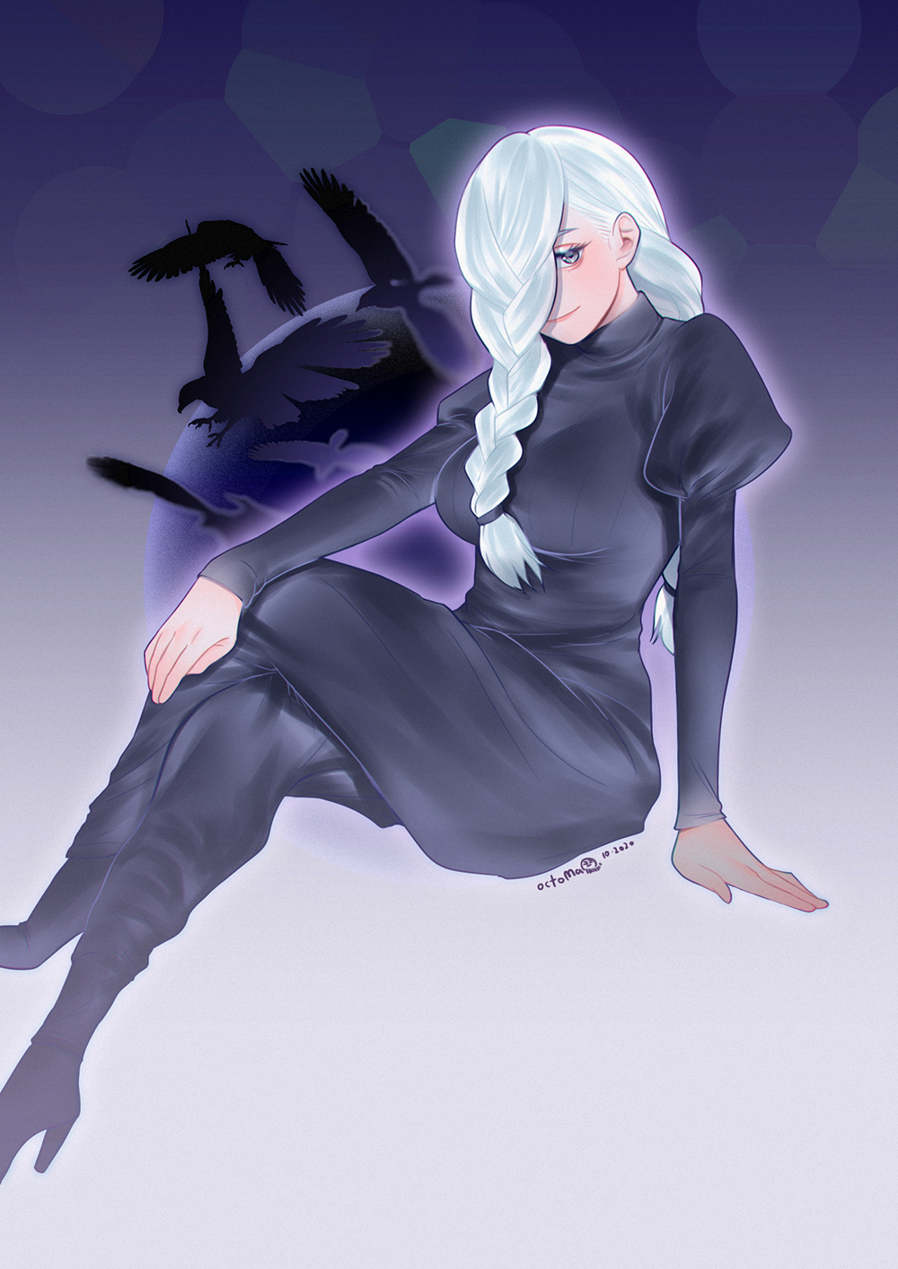 章魚octoma 憂太 青少年五條 冥冥 冥冥這類髮型還是第一次畫 咒術迴戰 呪術回戦