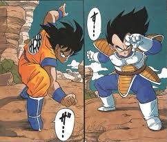 Ensuite Beerus il a dégrisé direct il pose sa bouteille et il le regarde en mode tu veux te battre bref la scène elle était comme ça