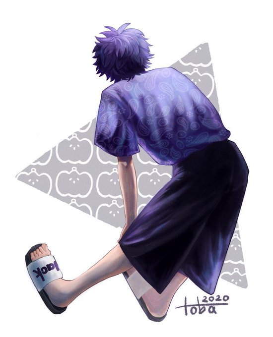 背中で語る男のtwitterイラスト検索結果