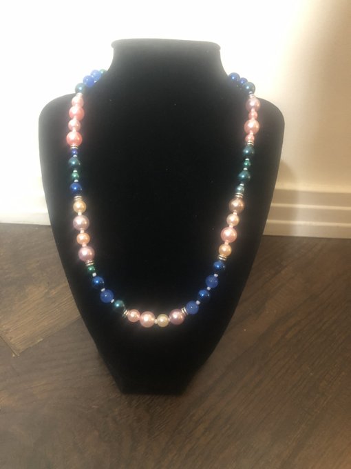 Excited to share the latest addition to my #etsy shop: Beautiful hand made beige and dark blue beaded<a href="/tag/etsy"class="tags">#etsy</a><a href="/tag/blue"class="tags"><span>#blue</span></a><a href="/tag/women"class="tags"><span>#women</span></a><a href="/tag/yes"class="tags"><span>#yes</span></a><a href="/tag/glass"class="tags"><span>#glass</span></a><a href="/tag/round"class="tags"><span>#round</span></a><a href="/tag/no"class="tags"><span>#no</span></a><a href="/tag/anniversary"class="tags"><span>#anniversary</span></a>