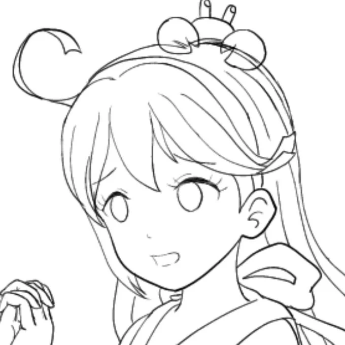 潮ちゃんと霞ちゃんってのは何度描いても楽しいんだよネw

雪風任務もアッサリ終わったし、お絵描きでもしよう( ˘ω˘) 