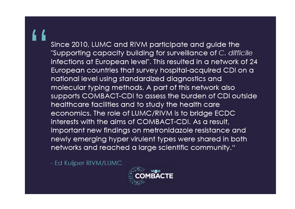 COMBACTE's tweet photo. Why is #Cdiffinfection research crucial? During #Cdiffmonth we asked why members of the COMBACTE-CDI consortium think it is. Read the success of @EdKuijper2 @LUMC_Leiden @rivm @ECDC_EU https://t.co/tctgYdydOH