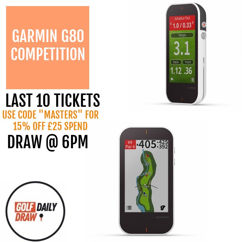 Draw at 6PM....
golfdailydraw.co.uk