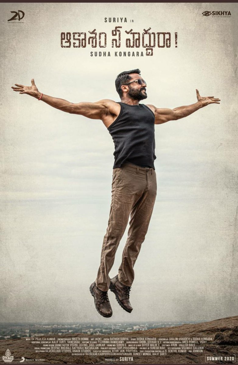 Mahesh_Rednam (@maheshrednam) on Twitter photo Thanks a ton for bringing out such an inspiring story to millions!
Hats off to <a href="/Suriya_offl/">Suriya Sivakumar</a> sir for reliving Maara. Top notch narration by #SudhaKongara madam. Team #AakaasamNeeHaddhuRa has given motivation & hope to many aspiring minds. #SooraraiPottru #surya #mustwatch๐ฌ Thanks a ton for bringing out such an inspiring story to millions!
Hats off to <a href="/Suriya_offl/">Suriya Sivakumar</a> sir for reliving Maara. Top notch narration by #SudhaKongara madam. Team #AakaasamNeeHaddhuRa has given motivation & hope to many aspiring minds. #SooraraiPottru #surya #mustwatch๐ฌ