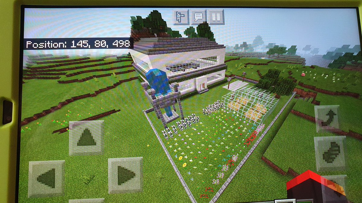 cf76's tweet image. #futureschools @Scienceweek My apprentice architect was busy all week designing his double storey school. It includes a greenhouse, water fountain, flower garden, small forest area, basket ball court, a recycling area and play area with a trampoline