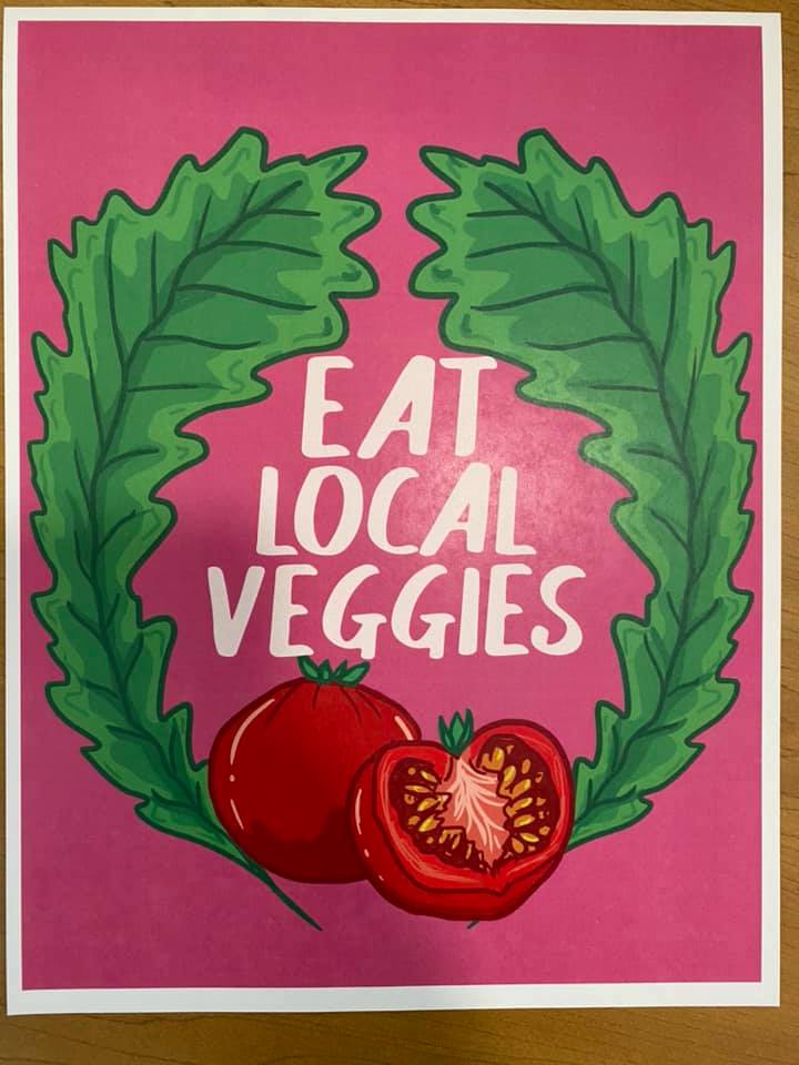 SVGarimella's tweet photo. What better manifestation of Tikkun Olam than the Hillel Fresh effort by @uvmvermont Burack Hillel's Fallon, Matt, Lindsey, Leah, Michala and others to offer fresh meals to the UVM community. Thanks Giovana for the artwork, and Matt Vogel for the invitation. https://t.co/2U991y7FCr