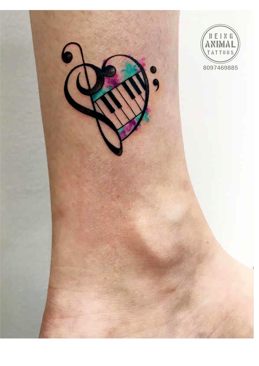 Free Cool Music Tattoo Designs To Draw, Download Free Cool Music Tattoo  Designs To Draw png images, Free ClipArts on Clipart Library