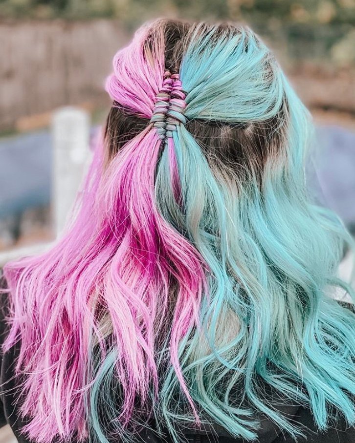the diamond infinity pairs perfectly with half and half colored hair
♡ 
we are in  l  o  v  e  ♡