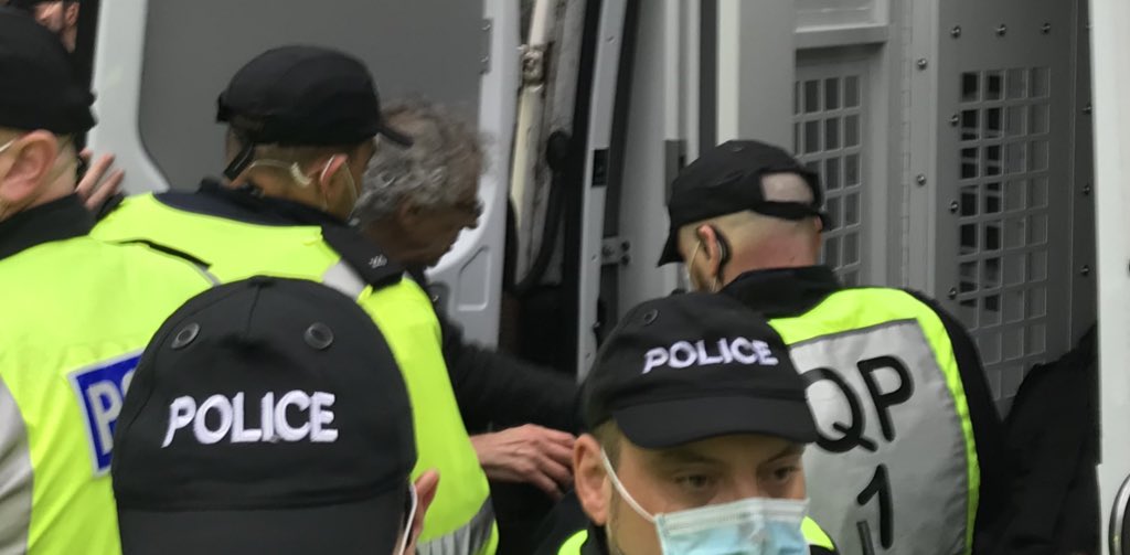 Piers Corbyn has been arrested