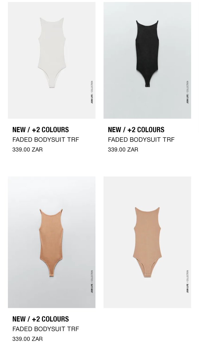 TheCurvyIntrovert on X: Mr Price is a Plug! Get the Zara bodysuits at a  budget @GirlTalkZA #GirlTalkZA  / X