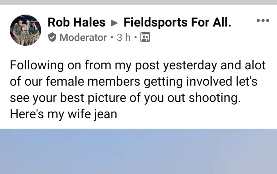 Reminder: WOMEN ARE THINGS TO MAKE MEN CUM. Yes, you read this right. In the middle of a lovely thread to promote inclusion of women in a nice field sports group, some cockwomble had to drag things back around to WOMEN ARE THINGS. Do you know how this makes us feel?