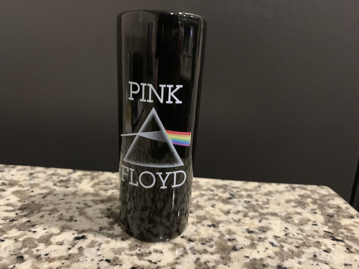 Day 14: In lieu of travel I’d like to do a tour of past trips via shot glasses. This is from when I saw Roger Waters tour “The Wall”... it was fantastic. Pink Floyd rules.