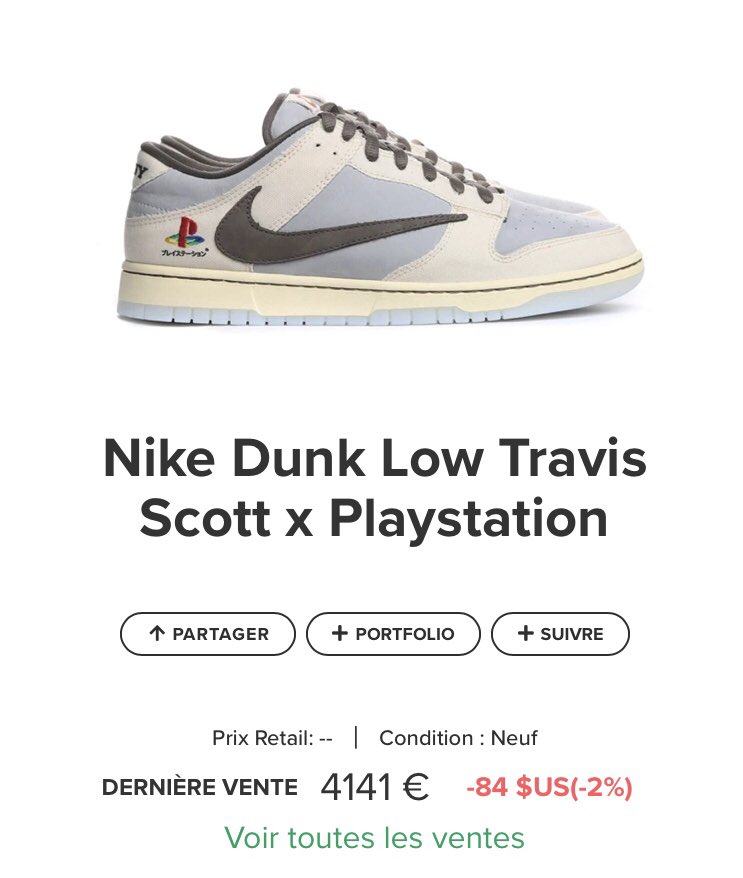 ps5 travis scott stockx