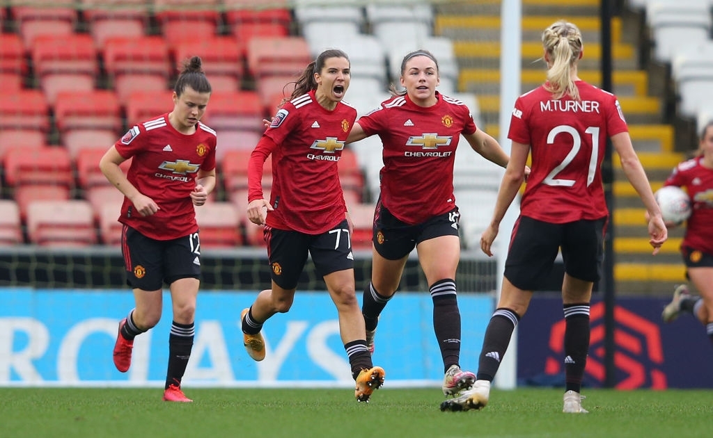 Tobin Heath : 'Manchester is Red and You are playing at LSV"

#MUWomen #MUNMCI