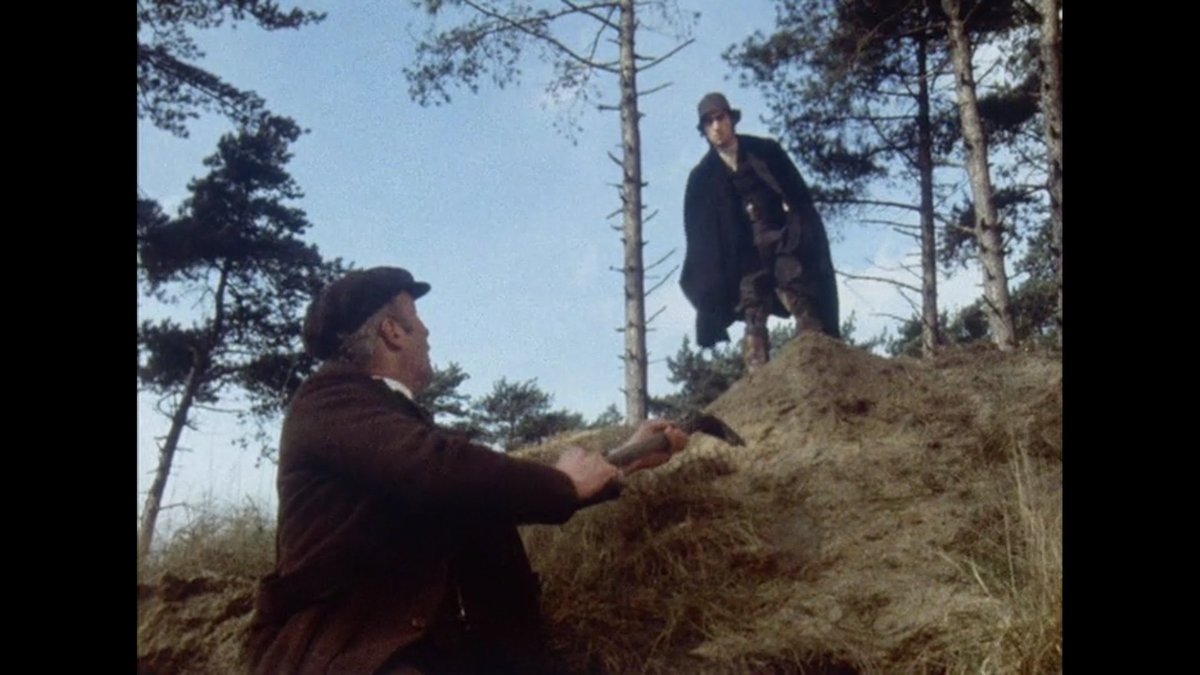 … so the work will be closely managed to ensure digging only occurs where it is supposed to …—A Warning to the Curious (1972)—7/16  #stonehenge  #hauntology  #folkhorror  #television  #ghosts  #archaeology