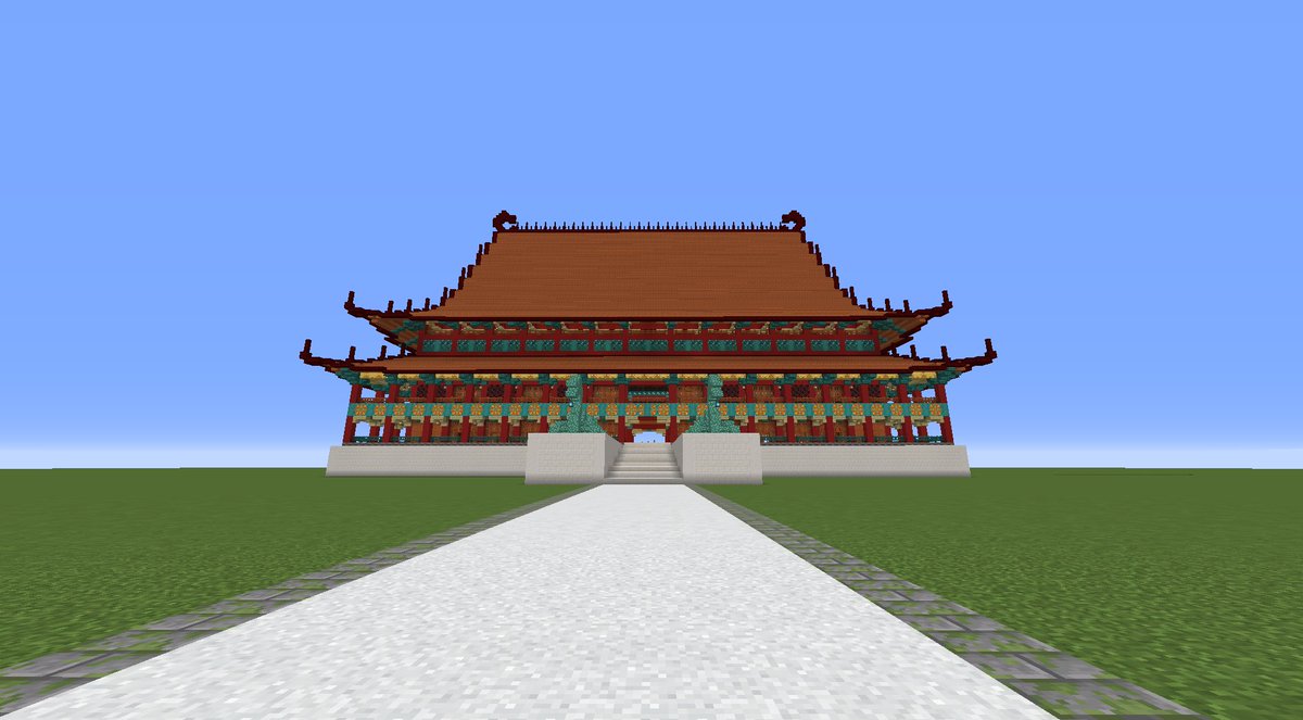 Chti_Niko's tweet photo. 💥💥🌈💥Voici le début le notre "petit" projet qu'on réalise avec @hedgythe1 et @schinchipanda sur le serveur créatif de @KrysaliaH #RCcrea #RainbowCube #Minecraftserveur 🌈🌈💥💥 https://t.co/tLka7GD16C
