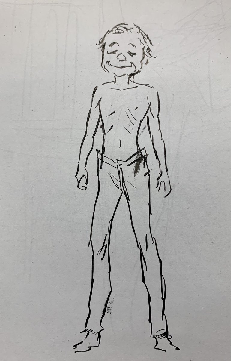 1枚目、とあるミュージシャン。2枚目、ダイエットした足の長いおじさん。三枚目、シュワちゃん。仕事の合間にこんな落書きをしてます。 