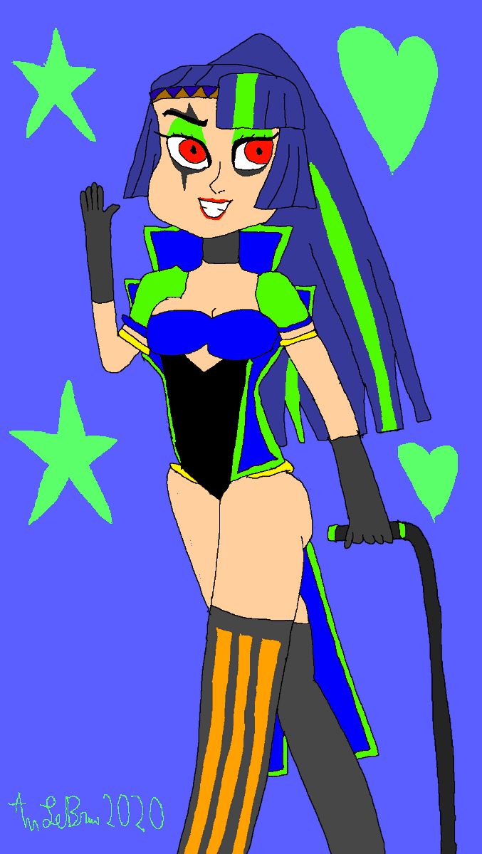 AnthonyLeBrun13's tweet photo. Here's another human form of Mona Potoroo, but this time as my most favorite skin that she made during the Neon Circus era. Fun & tricky to draw but put in a lot of heart & effort to make this. 💙💚🎪🎈🍿
Mona belongs to @m5mona
#digitalartwork #myartwork #gijinka #neoncircus https://t.co/NBZRONVcNF