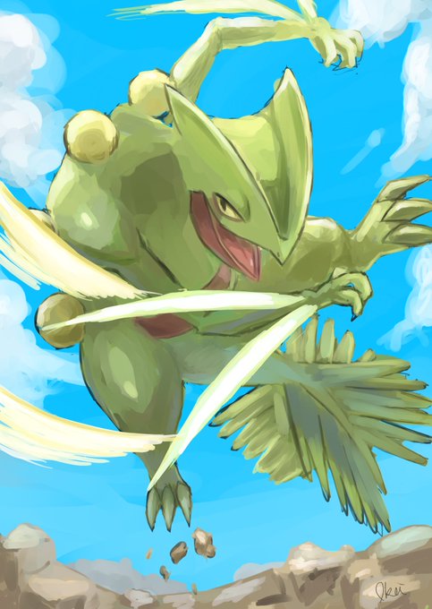 ジュカインのtwitterイラスト検索結果