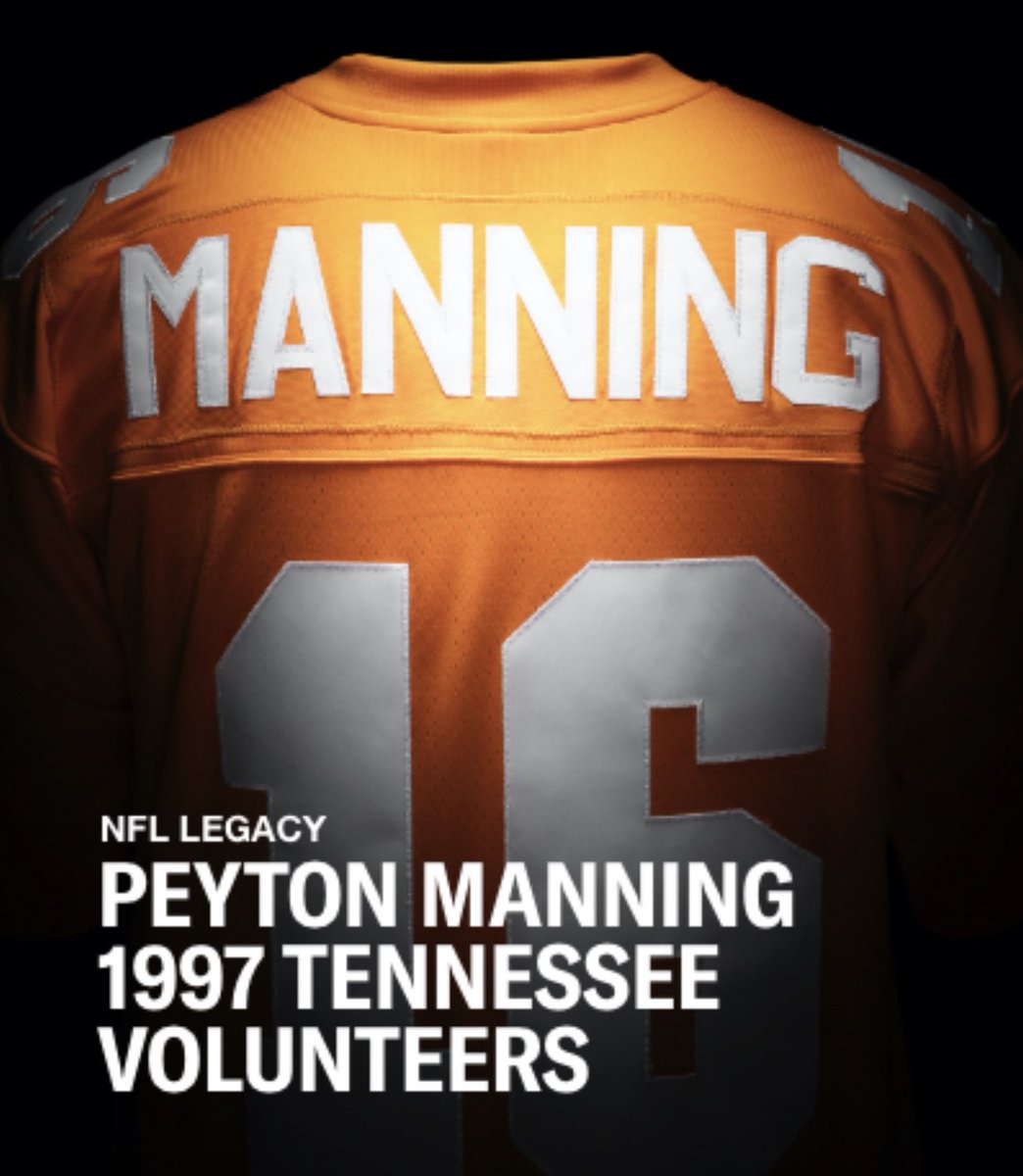 manning tennessee jersey