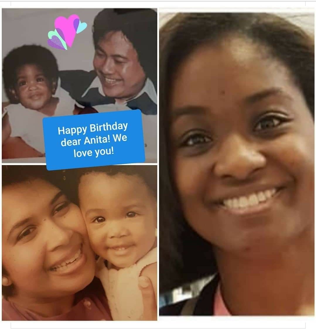 LowrieChin's tweet photo. Happy Birthday to our beloved Daughter Anita! She has been our multi-tasking anchor in these times! We give thanks for our beautiful Blessing! 🙌🏽💐❤️🌹🎁 https://t.co/Nrg9bM1lSX