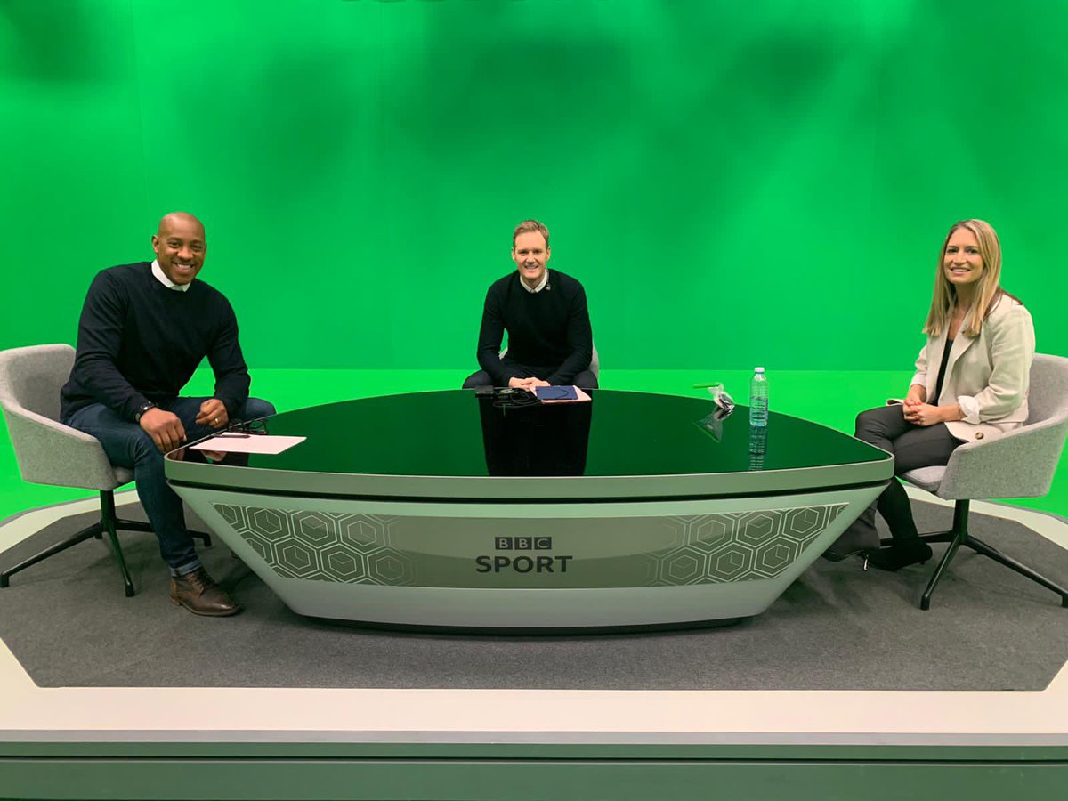 JennaSchillaci's tweet photo. A different kind of debut today 🤩with @BBCSport on #bbcfootballfocus ! Loved every second of it 🎬⚽️. #bbcsport #womensfootballweekend #sportsbroadcasting @TTManagement_ https://t.co/uTLz0eoZWO