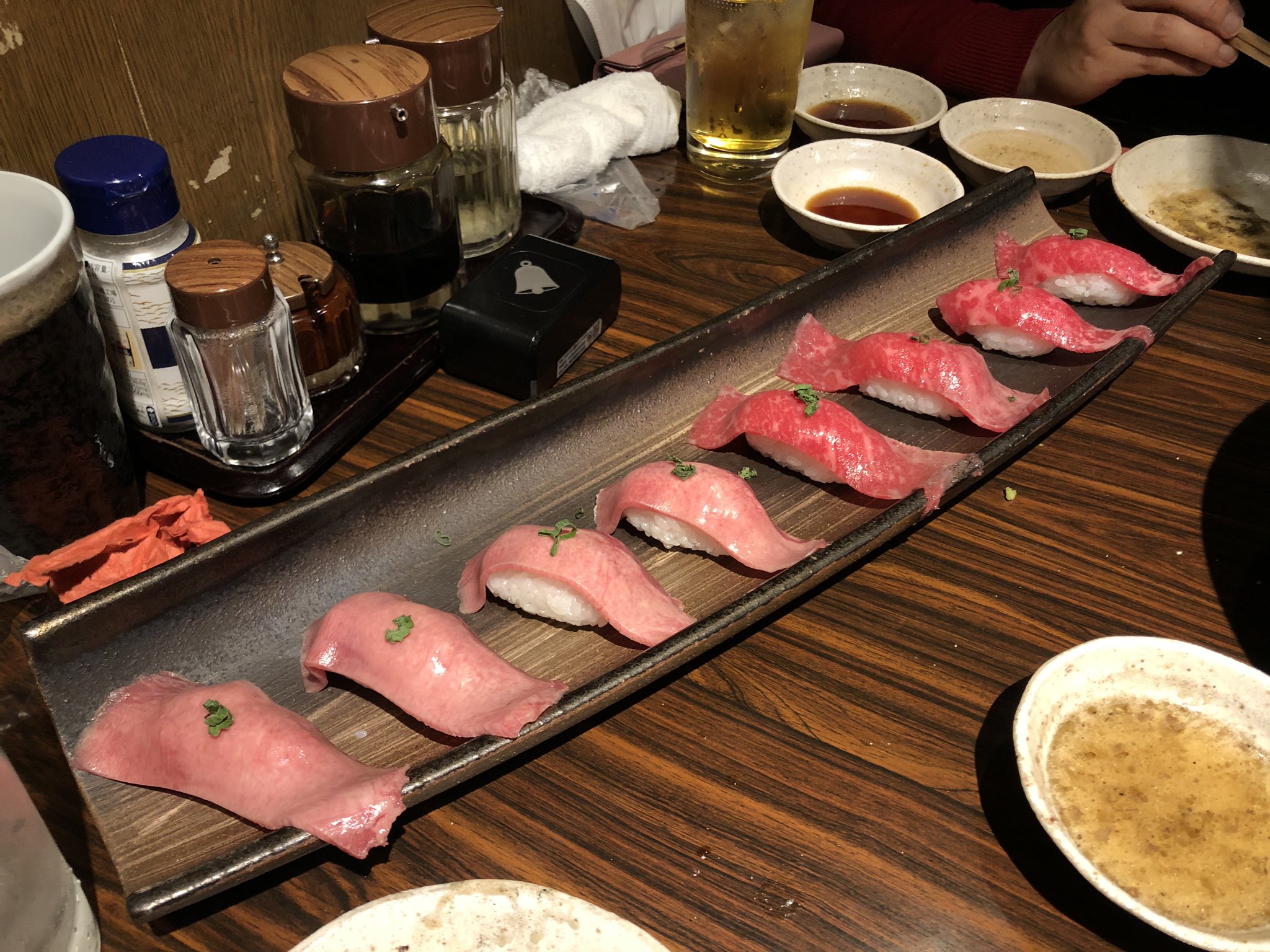 中條雅章 鹿島アントラーズvs川崎フロンターレ戦のあとは 焼肉道場へ おさしみ ホルモン 肉巻き 焼肉と 大満足 笑 鹿島アントラーズ 川崎フロンターレ 県立カシマサッカースタジアム J1リーグ 鹿嶋市 鹿島市 焼肉屋 焼肉道場 おさしみ