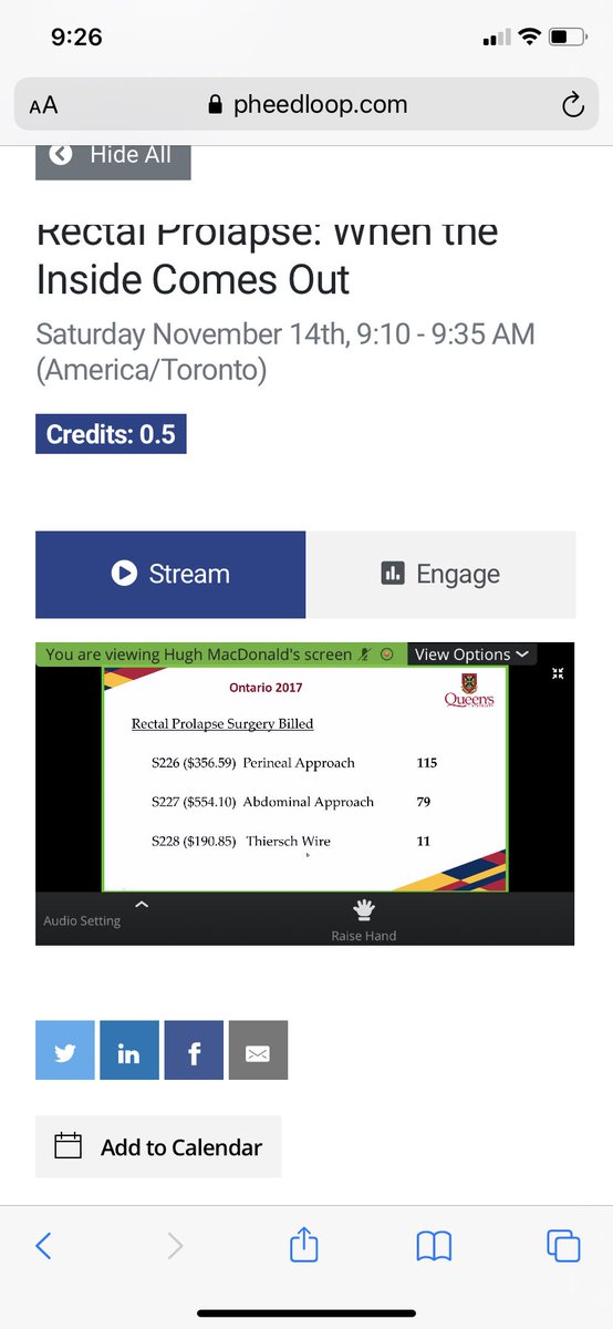 Nice overview of the management of rectal prolapse from Dr. MacDonald <a href="/QueensGenSurg/">Queen's General Surgery</a> 

Surprised to learn as of 2017 the Thiersch wire is still being used in Ontario

<a href="/OAGS1/">OAGS</a> #oags2020
