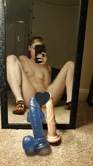 3 pic. Smooth twink boy for your feed this morning? 
Plus I got my dicks back! 

#femboy #ftm #ftmpussy