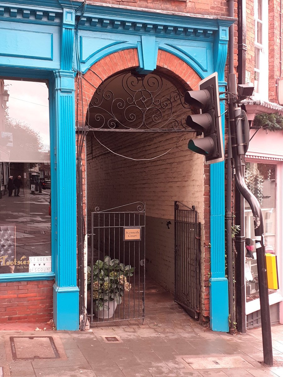 Two more closed offones now lead to private houses off Dogpole, opposite The Lion.