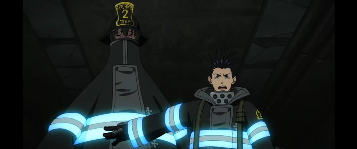 Hidetak1's tweet photo. CARALHOOO!!! Tô muito incrédulo ainda... Será que eu assisti certo mesmo? Ep muitoo foda! #炎炎ノ消防隊 #FireForce2 https://t.co/kSANASzNoO