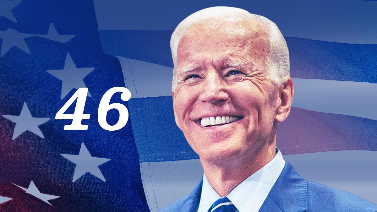 SnowWhiteheart's tweet photo. On this beautiful #SaturdayMorning I’m celebrating the LANDSLIDE victory of President-elect Joe Biden and MVP-elect Kamala Harris!!!! #306to232 
🇺🇸🇺🇸🇺🇸🇺🇸🇺🇸🇺🇸🇺🇸🇺🇸🇺🇸
#BidenHarrisVictoryDay🎉 https://t.co/fs6ITs0xpQ