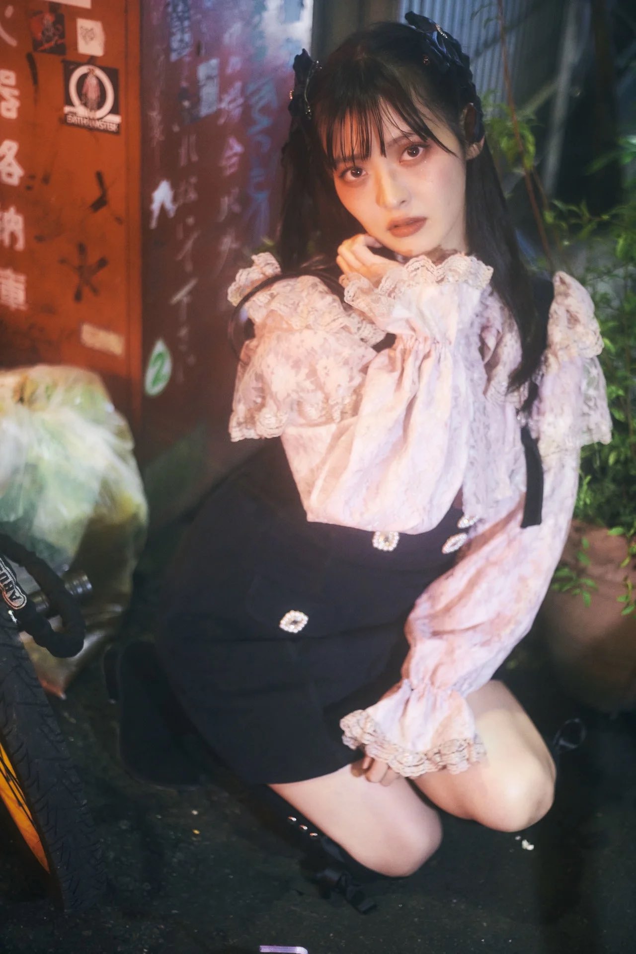 上坂すみれの服のオタク 11 11 Tv Bros Note版 地雷メイクでぴえん系女子に変身 上坂すみれ祭り 3日目 Ank Rouge スピンドルロングブーツ ブラック 10 000 Tax T Co Fekkxulccc 上坂すみれ Ankrouge T Co Adweczsove