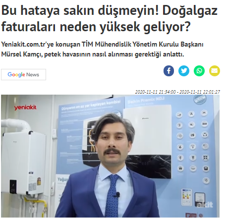 Tim Mühendislik Yönetim Kurulu Başkanı;
Sn. Mürsel Kamçı
yeniakit'e verdiği röportaj da önemli açıklamalarda bulundu.
Haberin detayı için linke tıklayınız.

yeniakit.com.tr/haber/bu-hatay…