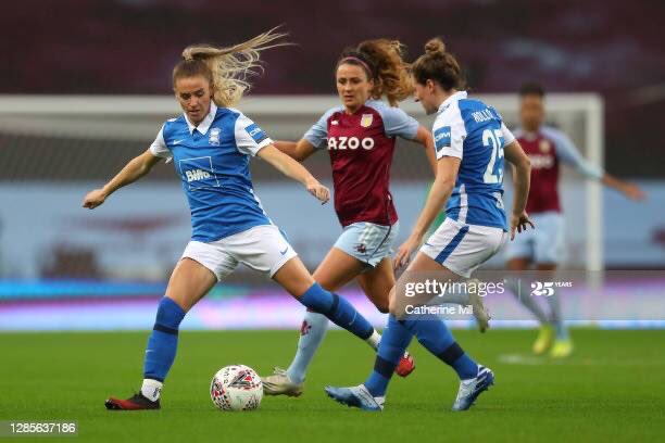 Lovely action in the first mins of  @AVWFCOfficial v  @BCFCwomen from  @catherineivill as well as seeing only two subs for the Birmingham side today!   #womensfootballweekend