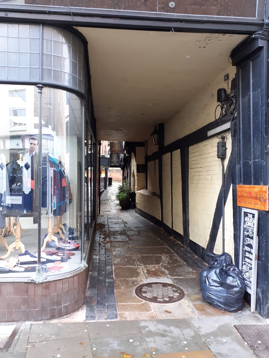 Once you're on Princess St, you can turn left and double back to the High St via Golden Cross Passage. The Golden Cross does good food if we're ever allowed out again.