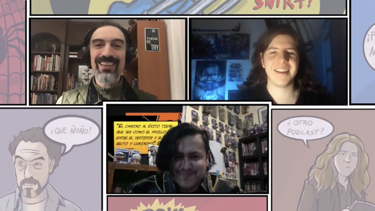 Nerdospodcast's tweet photo. Échenle un ojo a nuestro último episodio donde hablamos con el artista @Rulo_ValdesS de cómo es trabajar en la industria de los cómics y otras cosas ñoñas. https://t.co/CldvVMXkYv