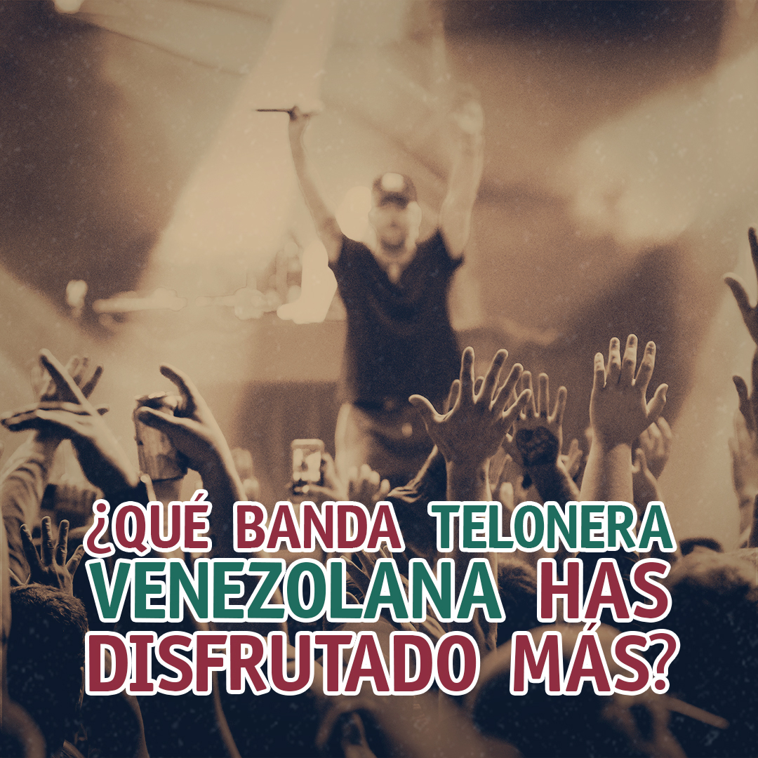 capsulapaviajar's tweet photo. Vengan aquí y cuéntennos:

¿Qué banda telonera venezolana han disfrutado más? ¿En qué concierto? https://t.co/8T7yRlJXtY