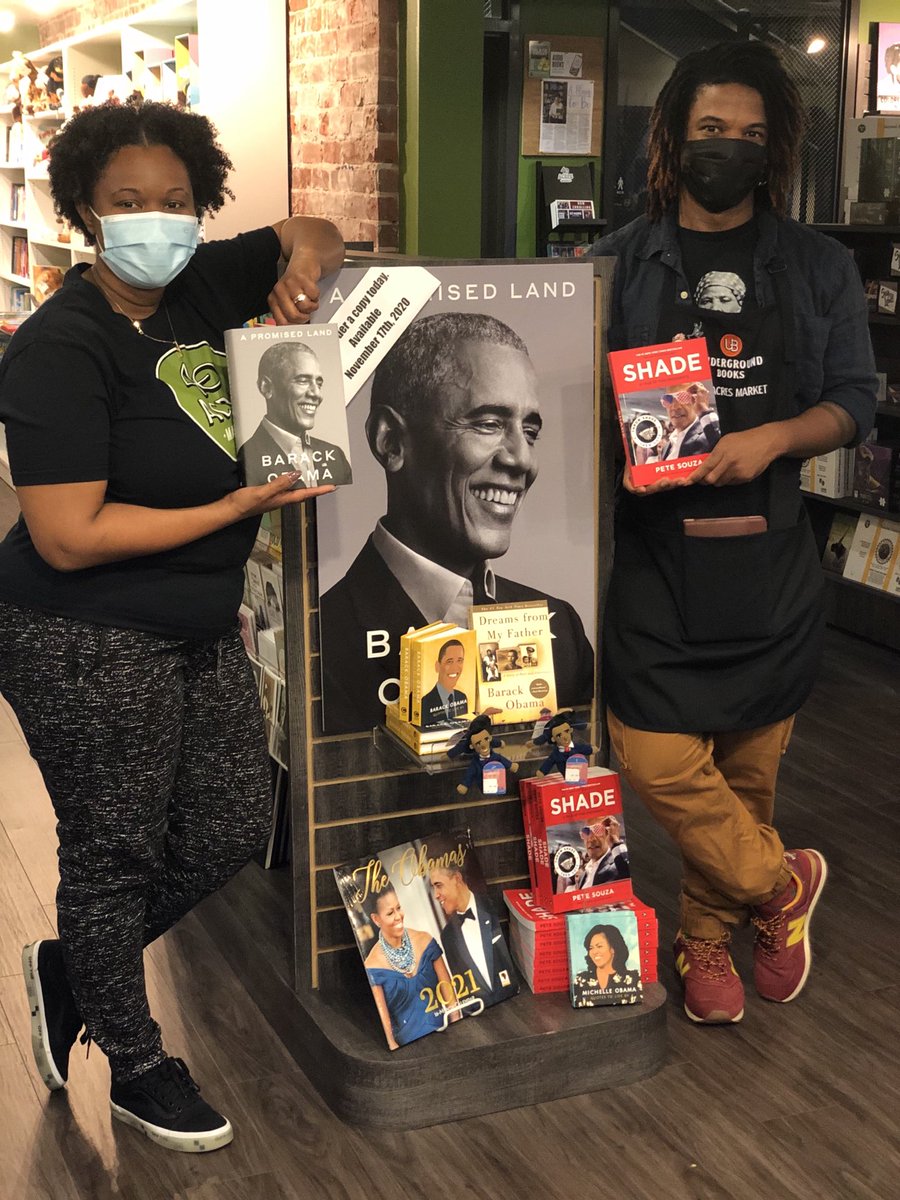 “A Promised Land” by Barack Obama comes out Tuesday.  Call underground books at 916-737-3333 to pre order or pick up your copy Tuesday!  This will make an awesome gift!
Elevate your mind!  See you soon!