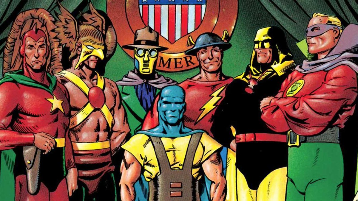 Were going to go to a little side thing here, the Golden Age elseworlds mini series, it's one of the most important Elseworlds for a couple reasons, many of it's idea made it to canon. This series would add several facets to many characters from then on.