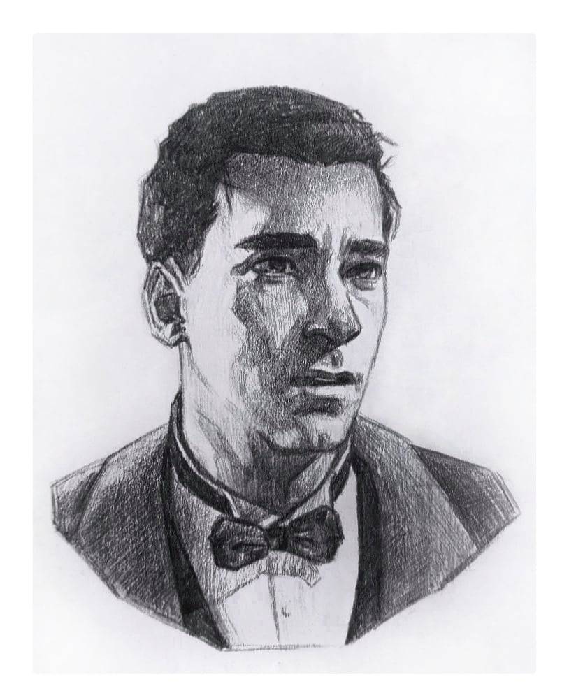 AgentSweet001's tweet photo. #art #sketch #drawing #sketching #pencilsketch #artwork #pencilart #pencildrawing #artist #sketchbook #portrait #mafiade #mafia #samtrapani #samtrapaniedits #mafiadefinitiveeditionedit #mafia1 #mafiaremaster #mafiaremeak #sam #men #2kgames #gamearts #mafiagame #AgentSweet_art https://t.co/mAB3bKttDB