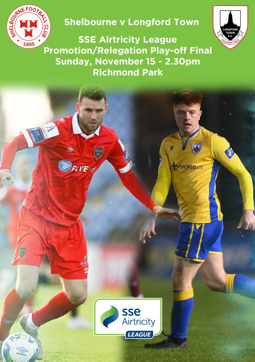 Match Programme | <a href="/shelsfc/">Shelbourne FC</a> v <a href="/LongfordTownFC/">Longford Town FC</a> 

Download your FREE match programme ahead of the promotion/relegation play-off final

▪️ Luke Byrne Interview
▪️ Dean Zambra Interview
▪️ Managers Notes &amp; more...

Download | sseairtricityleague.ie/news/match-pro…

#LOI | #GreatestLeagueInTheWorld