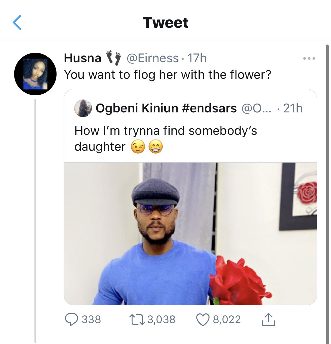 15.All the innocent guy did was post his picture oo