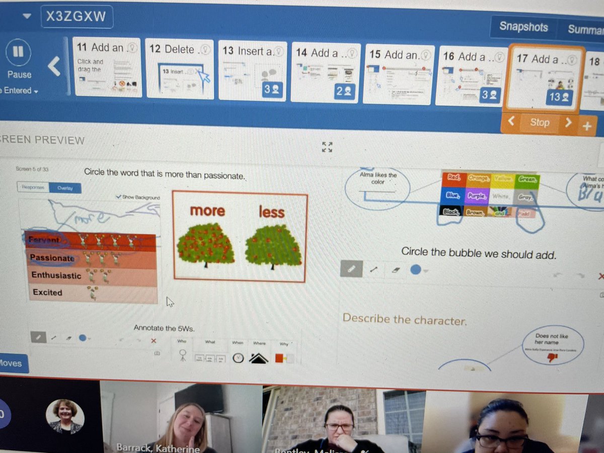 h_woodroof's tweet photo. I always learn so much from @MsBarrack .Watching her model #desmos today was no exception. @#ELforum @MNPS_EL https://t.co/otNB7wQMpI